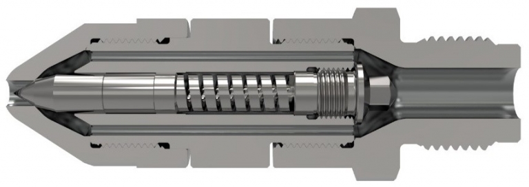 Spring operated shut off nozzle – Hacoplast B.V.